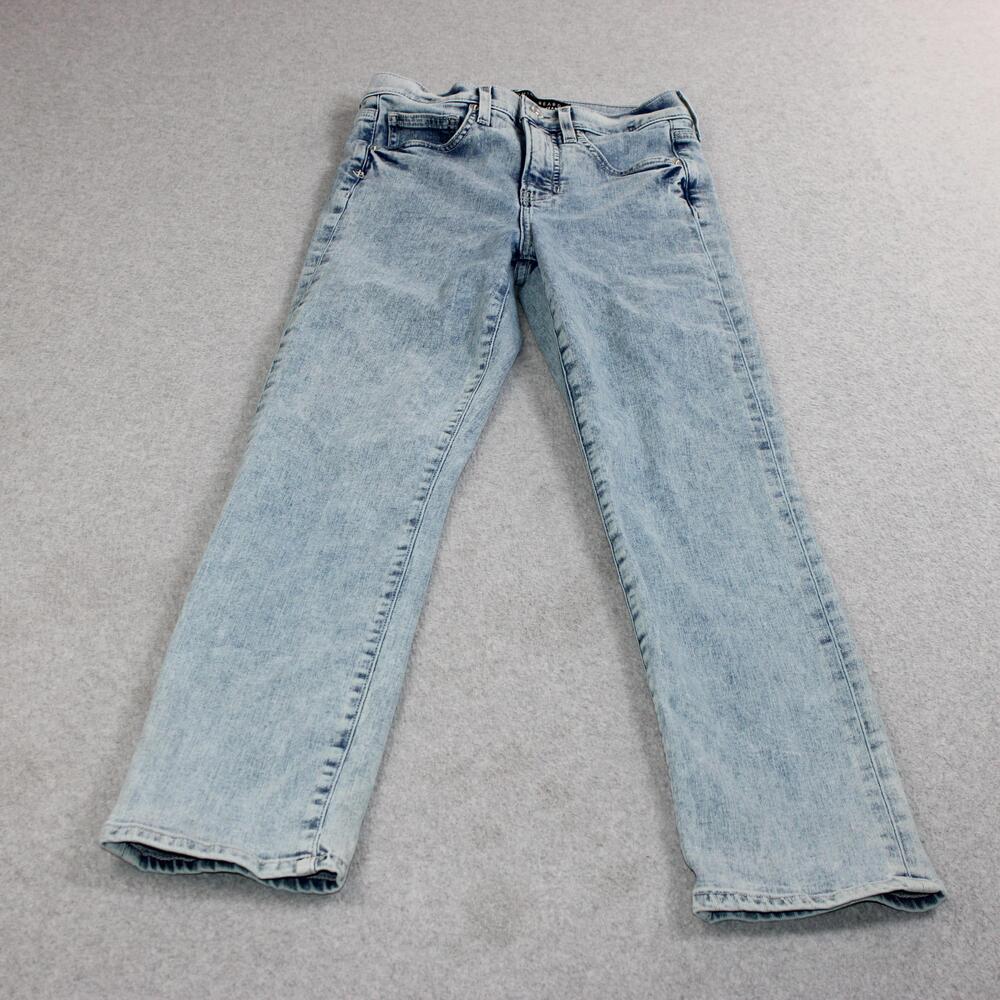 Veronica Beard Ryleigh Jeans Women 24 Blue Light Wash Slim Straight High Rise